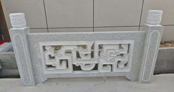 白城芝麻白河道栏杆 桥栏杆