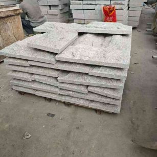 白城芝麻白蘑菇石，自然面