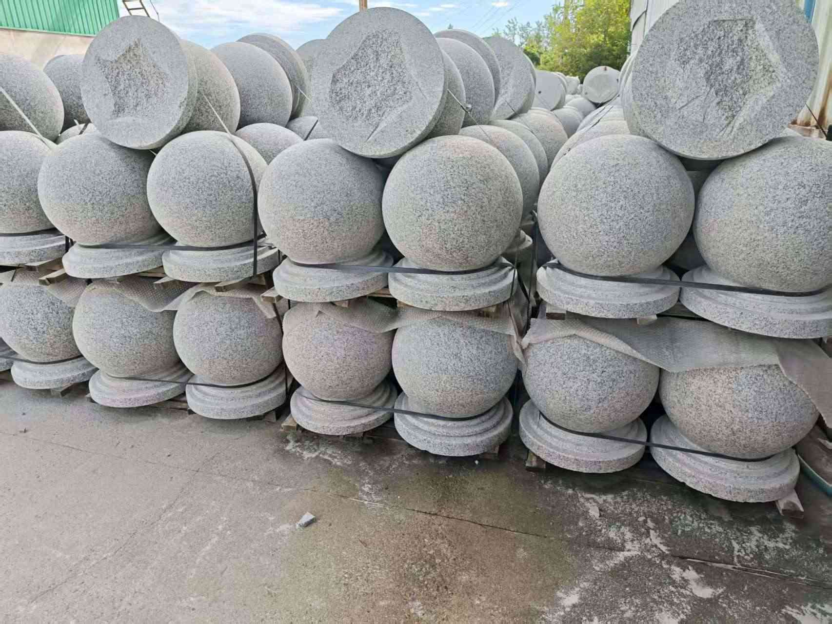 白城圆球石球挡车球