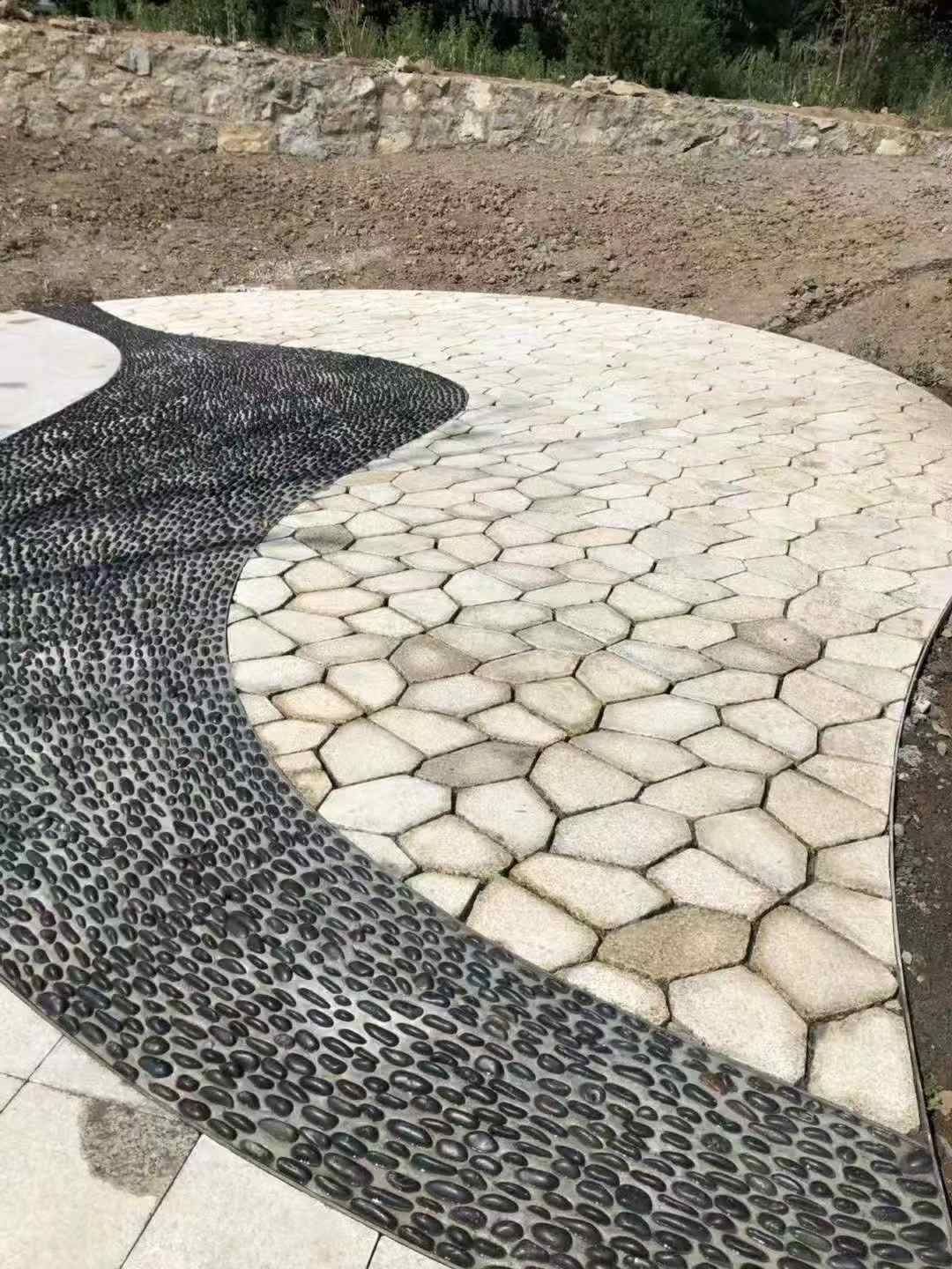 白城冰裂纹 碎拼